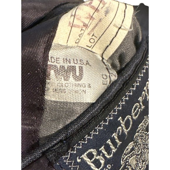 Burberrys VTG 80s Gray Pinstriped 2 Button Sport Coat 42R Excellent - Picture 5 of 5
